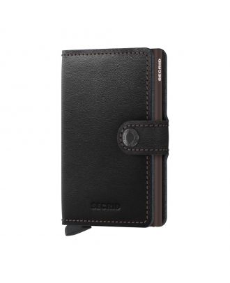 Secrid Mini Wallet Original Black Brown