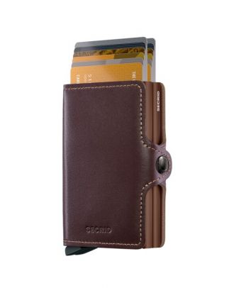 Secrid Twin Wallet Leather Original Chocolate
