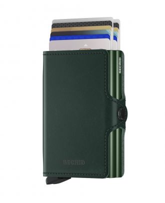 Secrid Twin Wallet Leather Green