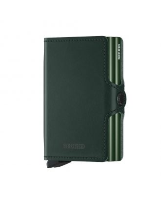 Secrid Twin Wallet Leather Green