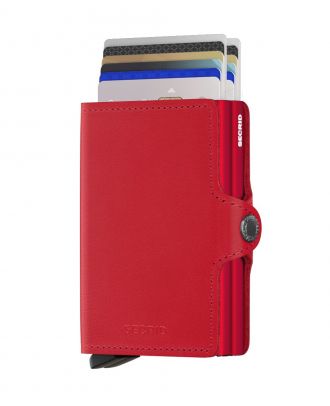 Secrid Twin Wallet Leather Original Red Red