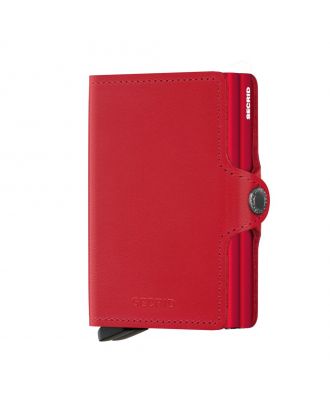 Secrid Twin Wallet Leather Original Red Red