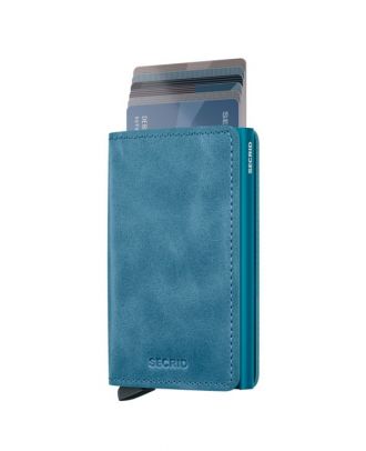 Secrid Slim Wallet Leather Vintage Teal