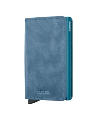 Secrid Slim Wallet Leather Vintage Teal