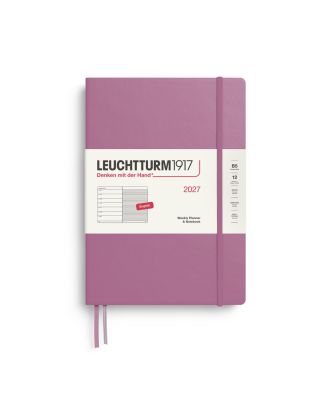Leuchtturm1917 2027 Weekly Planner + Notes Composition B5 Dusty Rose