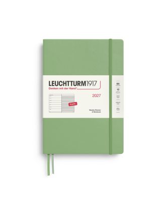Leuchtturm1917 2027 Weekly Planner + Notes Composition B5 Sage
