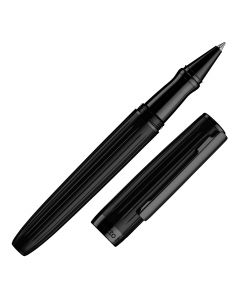 Otto Hutt Design 07 PVD Pinstripe Black Edition Rollerball Pen