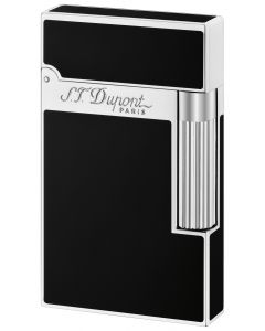 S.T. Dupont Ligne 2 Black Lacquer with Palladium Finish Lighter