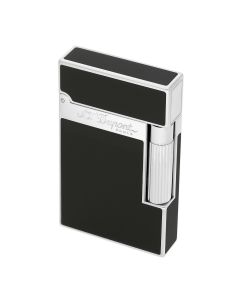 S.T. Dupont Ligne 2 Black Lacquer with Palladium Finish Lighter
