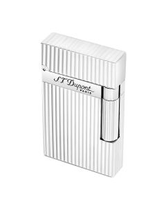 S.T. Dupont Ligne 2 Verticale Lines Silver Lighter
