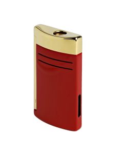 S.T. Dupont MaxiJet Burgundy Golden Lighter