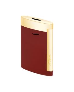 S.T. Dupont Slim 7 Lighter Lotus Red and Gold Finishes