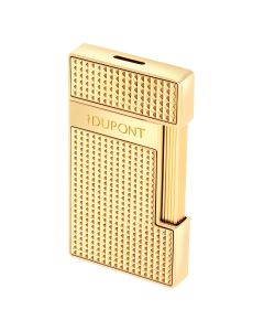 S.T. Dupont Slimmy Diamond-Point Gold Lighter