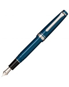 Sailor Professional Gear Slim Metallic Blue Fountain Pen 