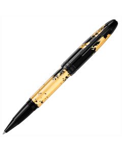 Montblanc Meisterstück Solitaire Calligraphy Gold Leaf Rollerball