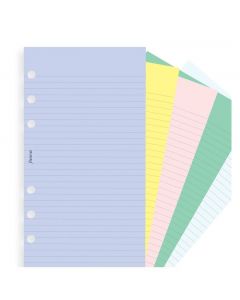 Filofax Refill Personal Assorted Colors Lined