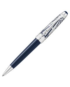 Montblanc Meisterstück The Origin Collection Doué Midsize Blue Ballpoint Pen
