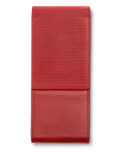 Lamy Premium Red Leather 3 Pen case