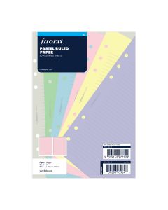 Filofax Refill A5 Pastel Ruled