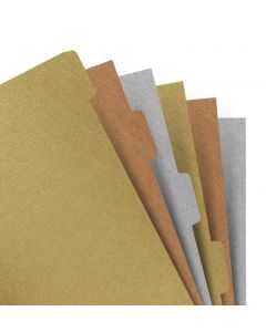 Filofax Refill Personal Metallic Tabs
