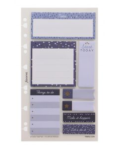 Filofax Sticky Notes Indigo