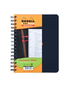 Rhodia Exa Book Refill A5 Squared Black