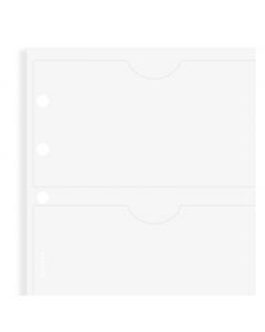 Filofax Refill Personal Business Card Holder