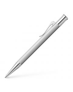 Graf von Faber-Castell Guilloche Rhodium Ballpoint Pen