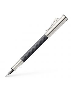 Graf von Faber-Castell Guilloche Ciselé Anthracite Fountain Pen
