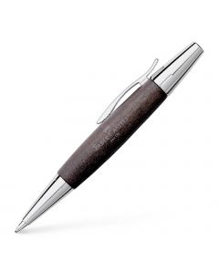 Faber Castell E-Motion Black Wood Ballpoint Pen