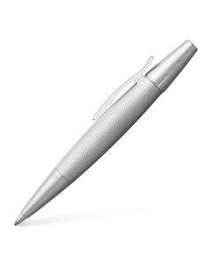 Faber Castell E-Motion Pure Silver Ballpoint Pen