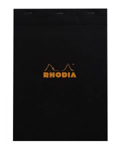 Rhodia Notepads A4 No. 18 Squared Black