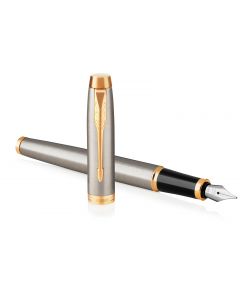 Parker IM Brushed Metal GT Fountain Pen