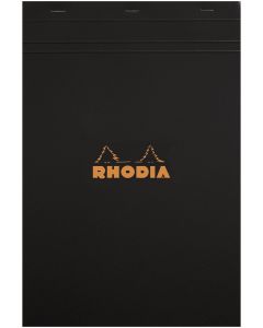 Rhodia Notepads A4+ No. 19 Lined Black