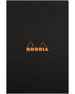 Rhodia Notepads A4+ No. 19 Lined Black