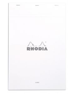 Rhodia Notepads A4+ No. 19 Lined White