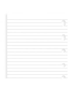 Filofax Refill Pocket Notebloc White Lined