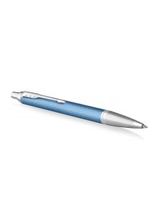 Parker IM Premium Blue Grey Ballpoint Pen