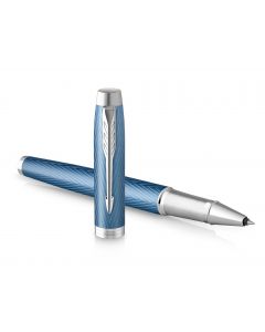 Parker IM Premium Blue grey CT Rollerball Pen