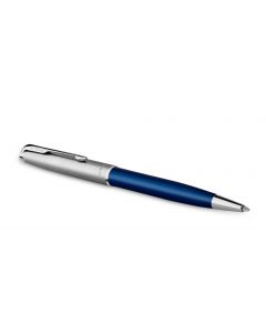 Parker Sonnet Essential Metal & Blue Ballpoint Pen