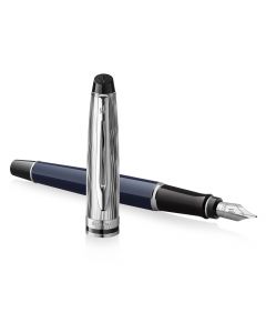 Waterman Hémisphère The Understated Edit Lava Black Fountain Pen