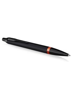 Parker IM Black Flame Orange Vibrant Rings Ballpoint Pen