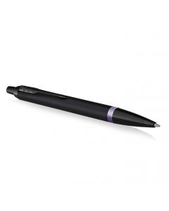 Parker IM Black Amethyst Purple Vibrant Rings Ballpoint Pen