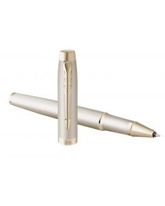 Parker IM Monochrome Champagne Rollerball Pen