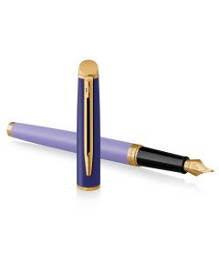 Waterman Hémisphère Colour Blocking Purple Fountain Pen