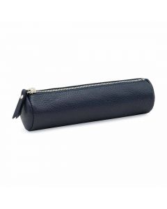 20S Design Round Pencil Case Dark Navy