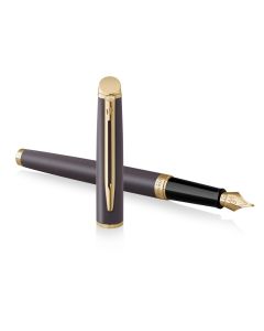 Waterman Hémisphère The Understated Edit Lava Black Fountain Pen