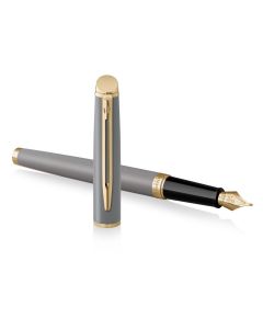 Waterman Hémisphère The Understated Edit Stone Grey Fountain Pen