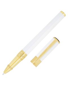 S.T. Dupont D-Initial White Rollerball Pen