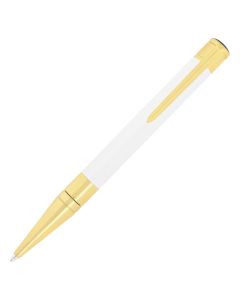 S.T. Dupont D-Initial White Ballpoint Pen